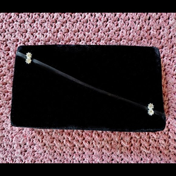 Bags Vintage Black Velvet Evening Clutch Poshmark